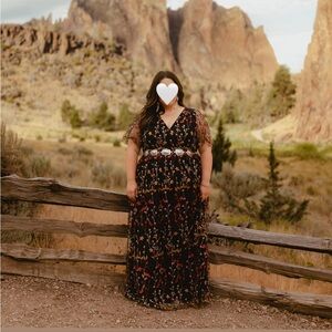 Baltic Born Marseille Embossed Maxi Dress - 3XL